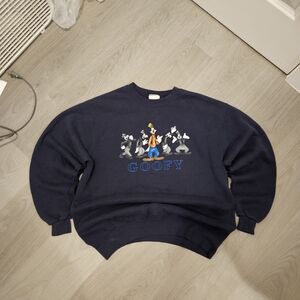 Disney Goofy Navy Blue Men's Sweater